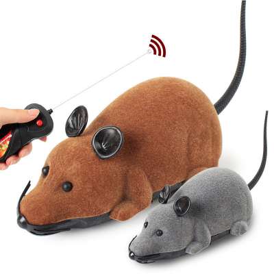 New Cat Toy Wireless Remote Control Mouse Electronic RC Rat Mice Toy Pet Cat Toy Mouse