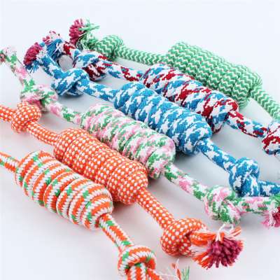 New Pet cotton rope toys dog plush teeth toys for sale